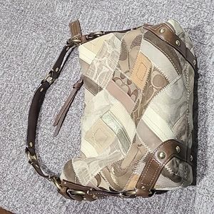 Coach C Signature patchwork purse